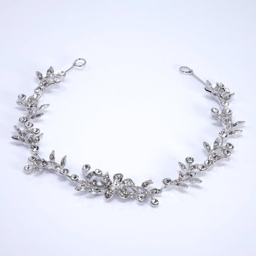 Rhinestones Floral Vine Starlite Garland Hair Vine Headband, Bridal Hair Vine, Rhinestone Headband, Delicate Headband, Hair accessories.